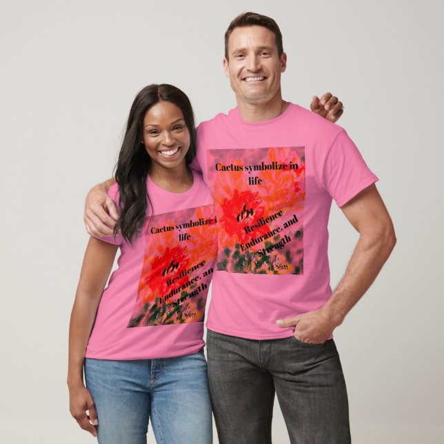 T-Shirts : Fleur de Cactus (Unisexe)