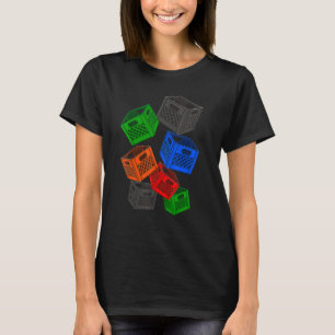 T-Shirts für Blockkästen aus der Milchkiste Heraus