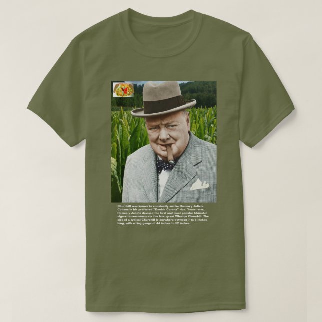 T-Shirts für den Cigar Aficionado (Design vorne)