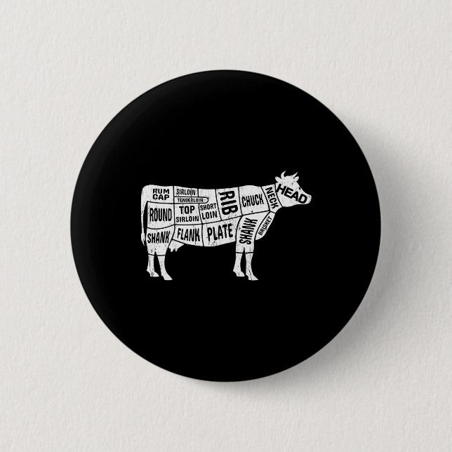 T-Shirts für Kuhbutt Button (Vorderseite)