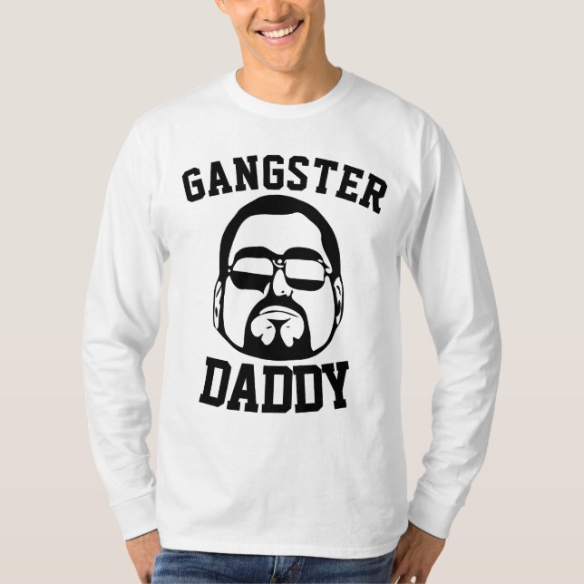 T-shirts GANGSTER DADDY (Devant)