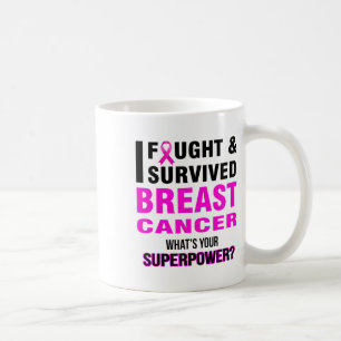 T-Shirts gegen Brustkrebs gekämpft und überlebt Kaffeetasse