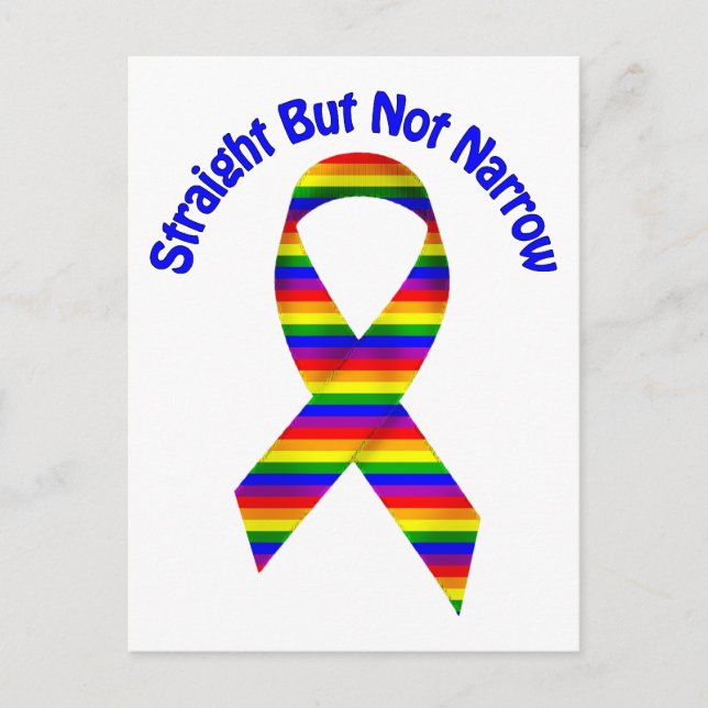 T-Shirts, Geschenke, die sich in einem geraden, ab Postkarte (Vorderseite)