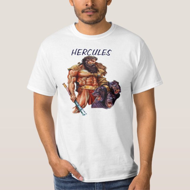 T-shirts grec de Hercule de Dieu (Devant)