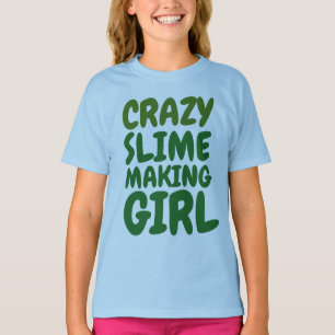 T-shirts GREEN SLIME FABRIQUANT DES ENFANTS, Fille