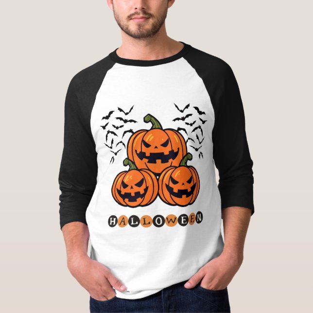 T-shirts Halloween customisés sur la boutique Z (Devant)