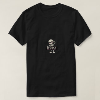 T-shirts Halloween squelette effrayant