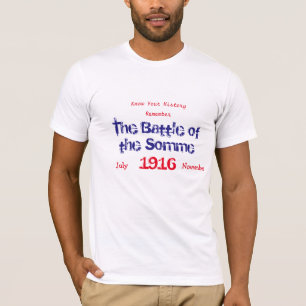 T-shirts historique au sujet des événements et d