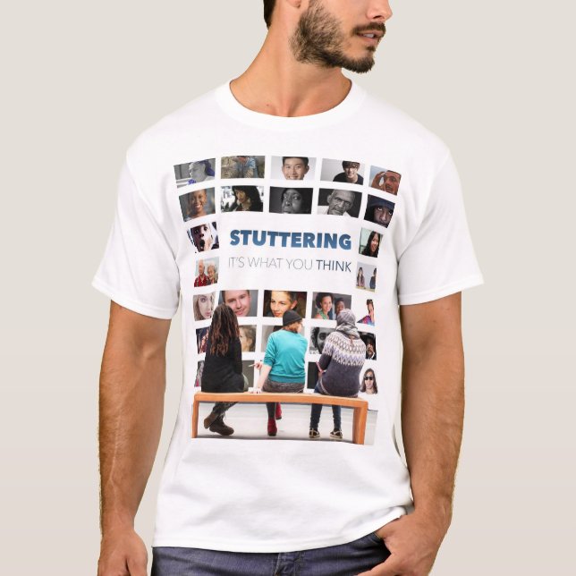 T-shirts hommes de mosaïques étouffants (Devant)