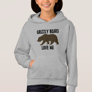 T-Shirts HOODIES OURSINS GRIZZLY M'AIMENT ENFANTS