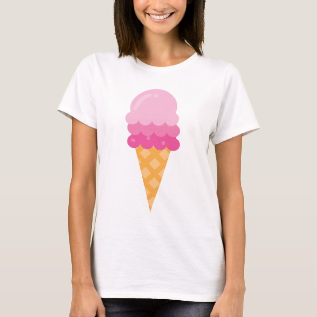 T-shirts ICECREAM CONE (Devant)