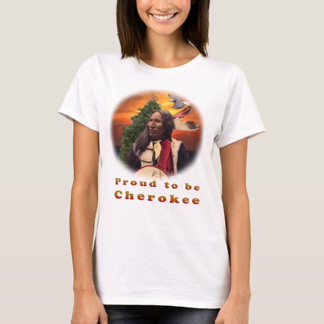 T-shirts indiens Cherokee (Devant)
