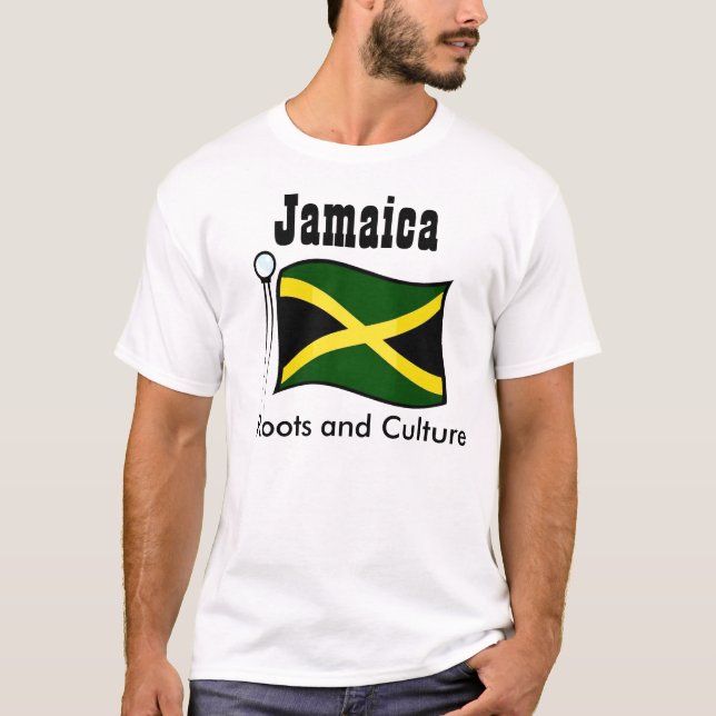 T-shirts jamaïcains - racines et culture (Devant)