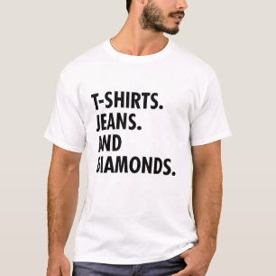 T-shirts Jeans Et Diamants