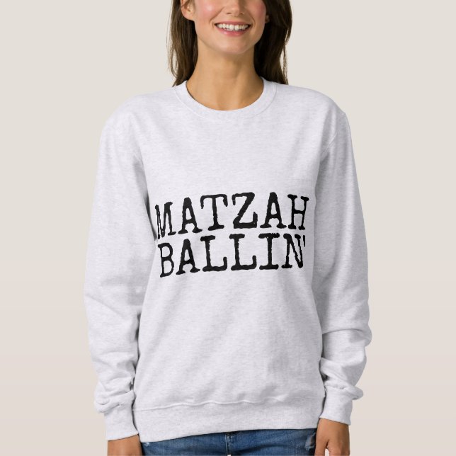 T-shirts juifs amusants de MATZAH BALLIN (Devant)