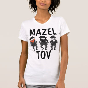 T-shirts juifs drôles de MAZEL TOV