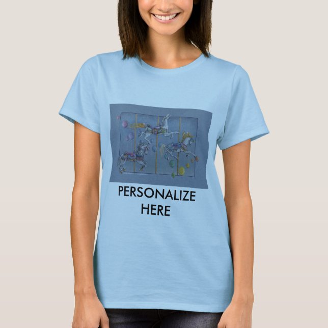 T-shirts Ladies Light - Carousel Opus One (Devant)