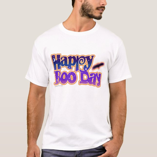 T-shirts légers - HEUREUX BOO DAY - Halloween (Devant)