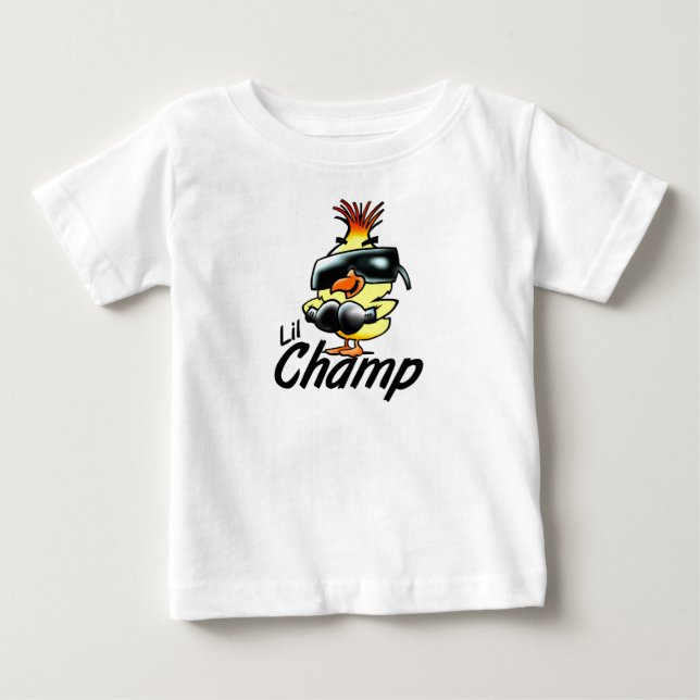 T-shirts Lil Champ Boxing pour enfants (Devant)