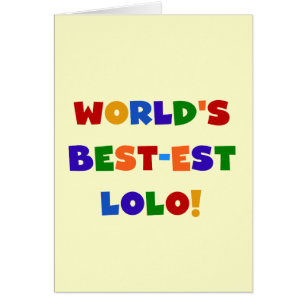 T-shirts lumineux et cadeaux de Meilleur-est Lolo