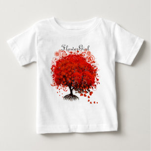 T-shirts Mariages Arbre Rouge