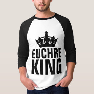 T-shirts masculins EUCHRE KING