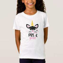 T-shirts mignons pré-K Grad fleuris