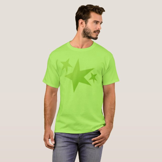 T-Shirts mit 3 Sternen (Vorne ganz)