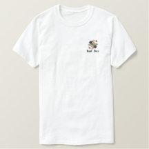 T-Shirts mit bestickter Ostseite