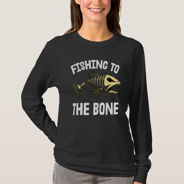 T-Shirts mit Knochenstück (Vorderseite)