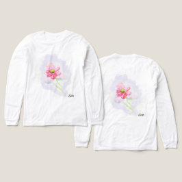 T-Shirts mit langen Ärmeln für Damen : Iris-Blume
