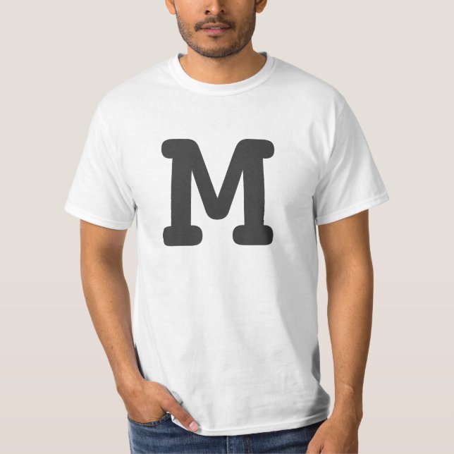 T-shirts monogrammes personnalisés pour faire des  (Devant)