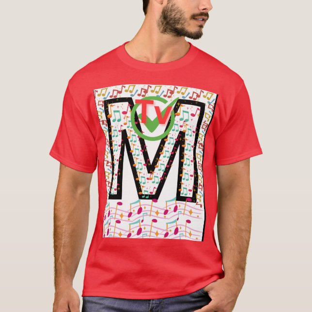 T-shirts Mtv premium design classique (Devant)