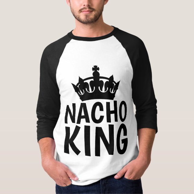 T-shirts NACHO KING (Devant)