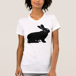 T-SHIRTS NOIRS DE LAPIN