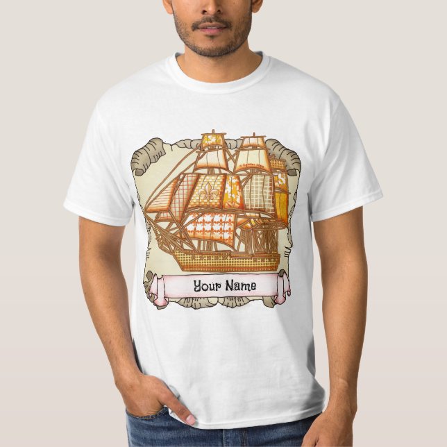 T-shirts Old Ship (Devant)