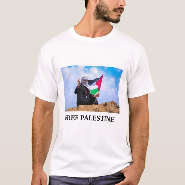 T-SHIRTS PALESTINIENS GRATUITS (Devant)