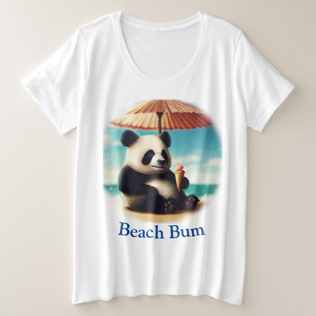 T-shirts Panda bear (Design devant)