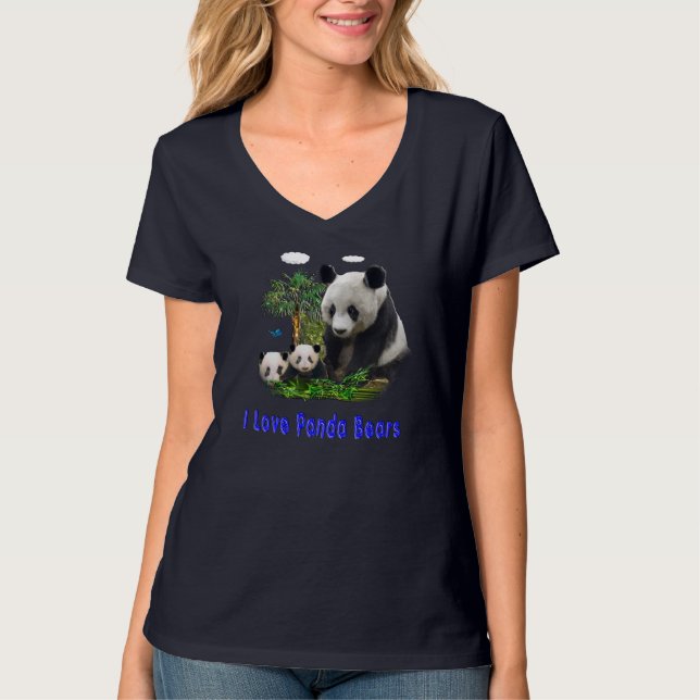 T-shirts Panda Bear (Devant)