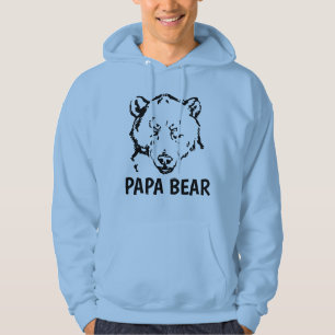 T-shirts PAPA BEAR pour papa & Sweat - shirt à cap