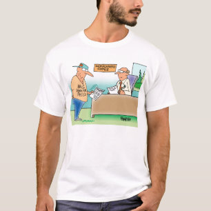 T-shirts pâteux supérieur d'humour de la péninsule