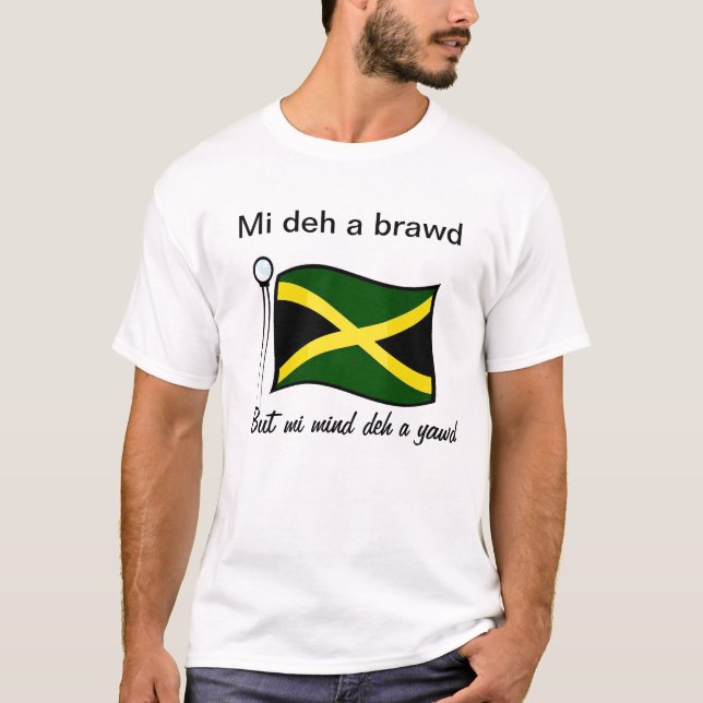 T-shirts patriotes jamaïcains (Devant)