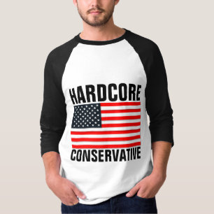T-shirts patriotiques CONSERVATEURS HARDCORE
