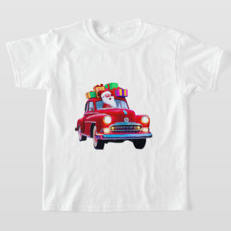 T-shirts père Noël pour enfants