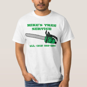 T-shirts PERSONNALISABLE de service d'arbre