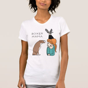 T-shirts personnalisées de Boxer Mama