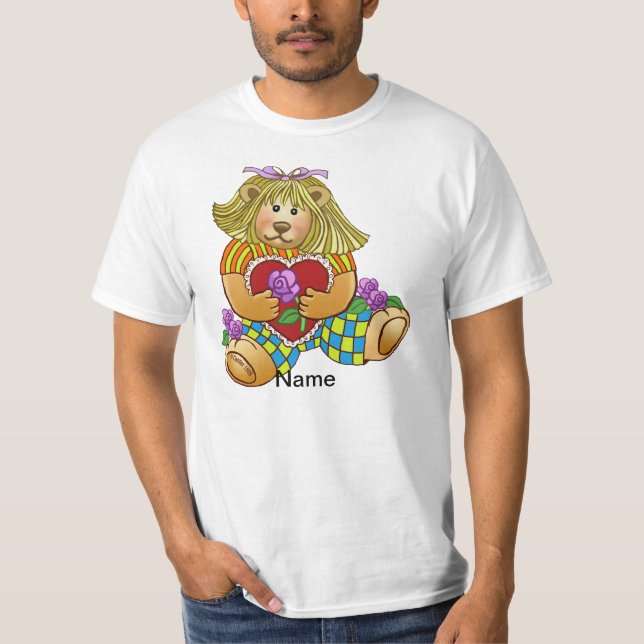 T-shirts personnalisés Betsy Bear Love (Devant)