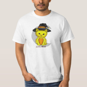T-shirts personnalisés Little Yellow Cat Witch