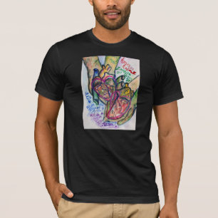 T-shirts personnalisés Poème d'amour Zombie
