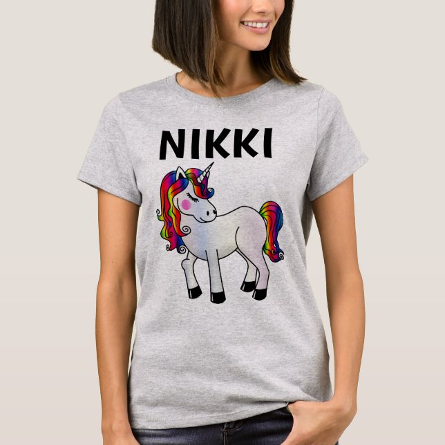 T-SHIRTS PERSONNALISÉS UNICORN PERSONNALISÉS (Devant)